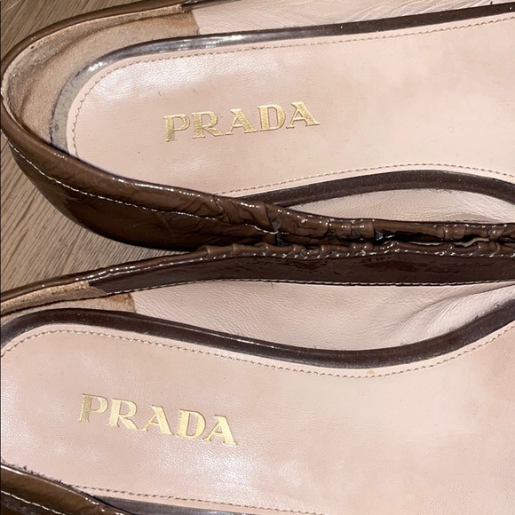 Prada Patent Leather Ballerina Flats - Picture 4 of 4